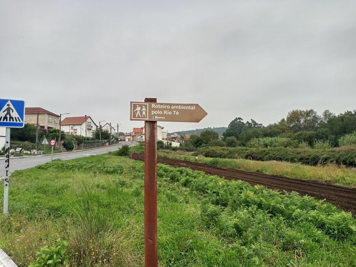 Ferienwohnung Atico Con Vistas A La Ria De Arosa Rianjo Exterior foto