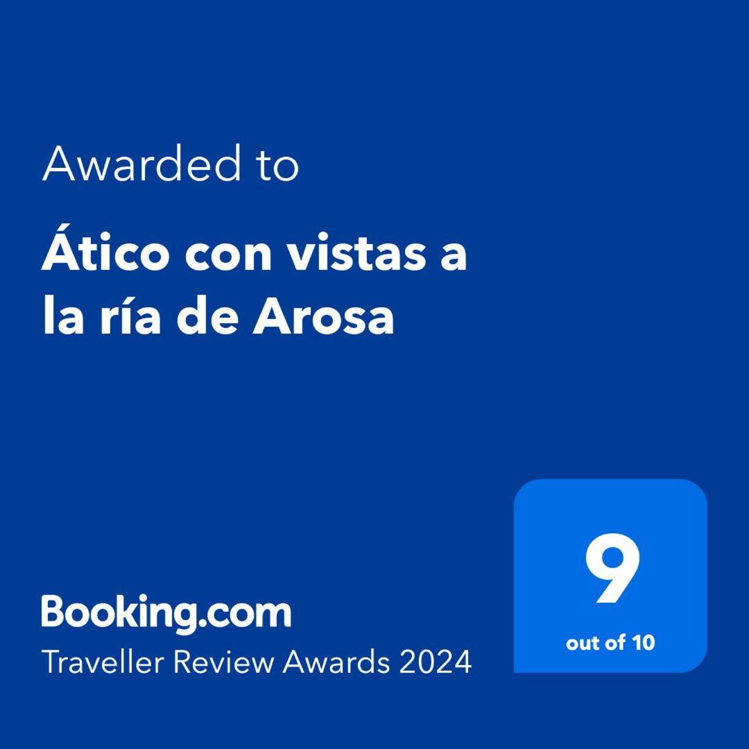 Ferienwohnung Atico Con Vistas A La Ria De Arosa Rianjo Exterior foto