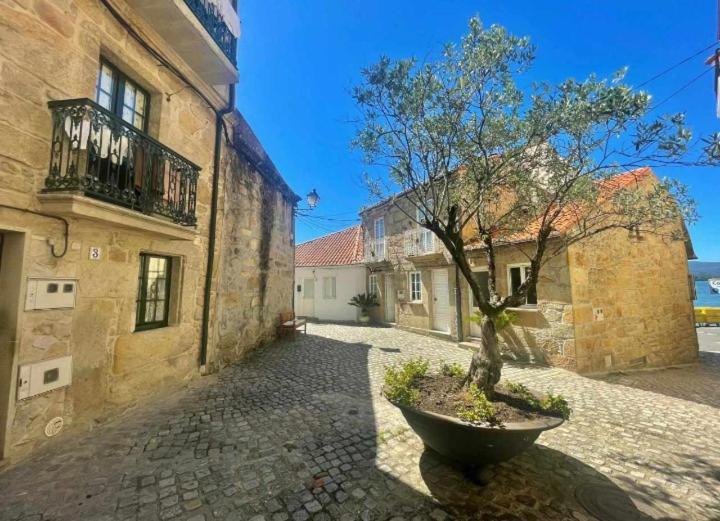 Ferienwohnung Atico Con Vistas A La Ria De Arosa Rianjo Exterior foto